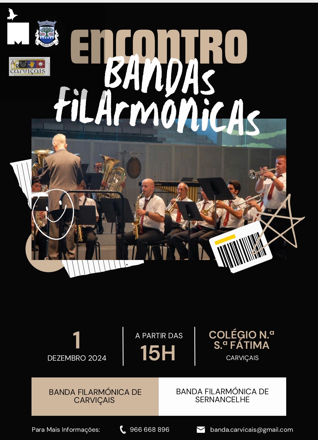 Encontro de Bandas em Carviçais - Torre de Moncorvo