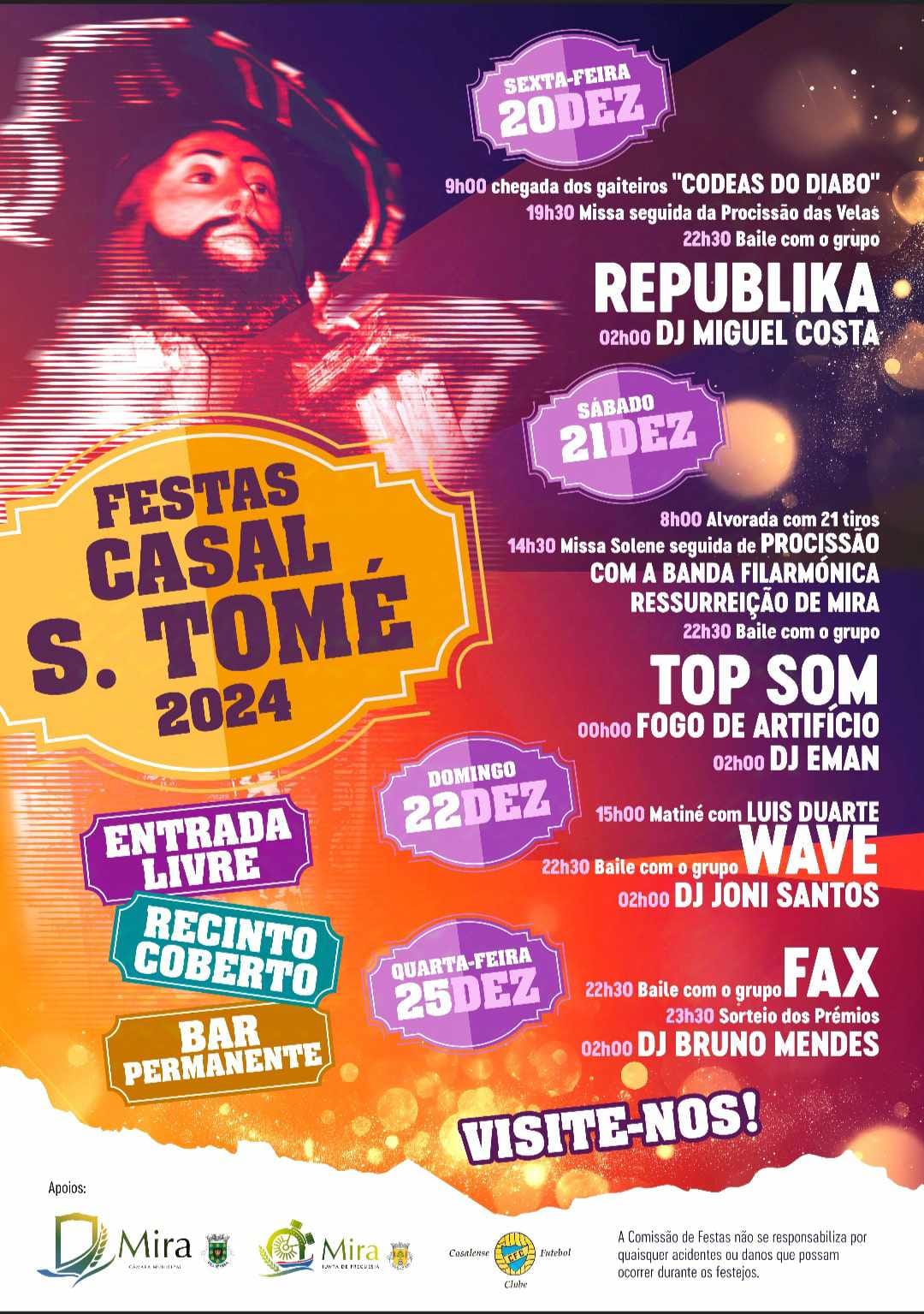 CASAL DE S. TOMÉ | Festas em honra de São Tomé
