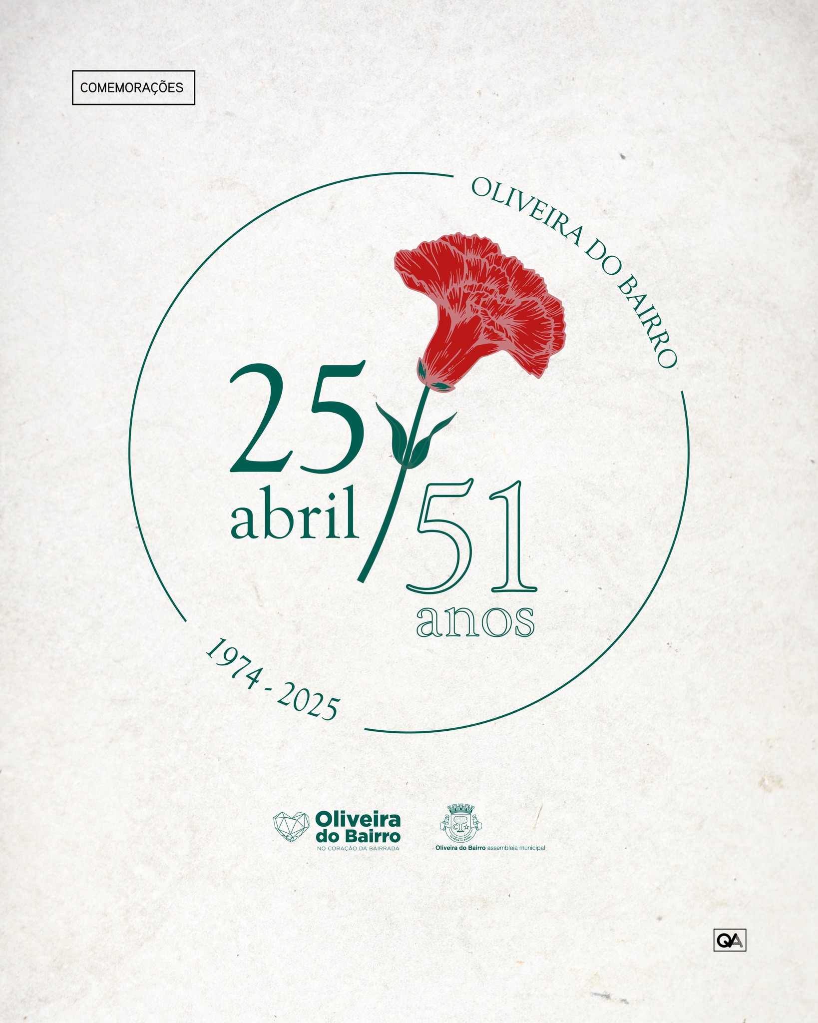 Celebrações dos 51 Anos do 25 de Abril de 1974