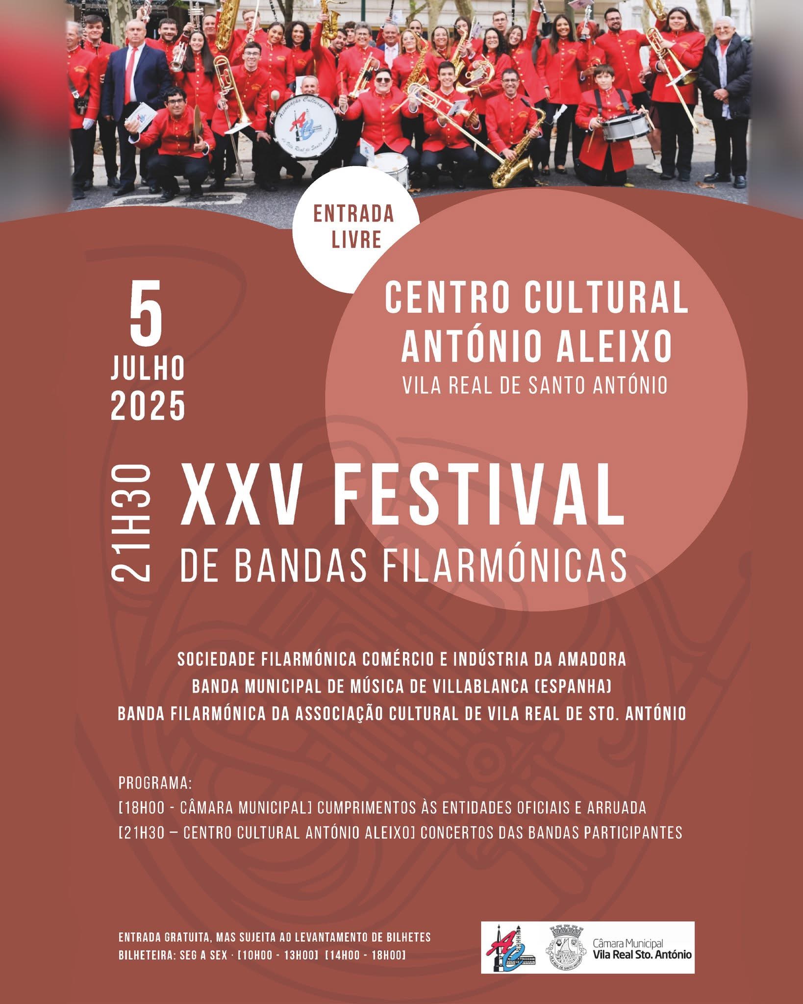 XXV Festival de Bandas - Vila Real de Santo António