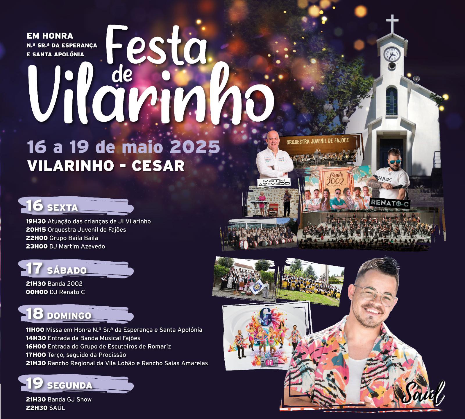 Festa em Honra de N.ª Sr.ª da Esperança e Santa Apolónia