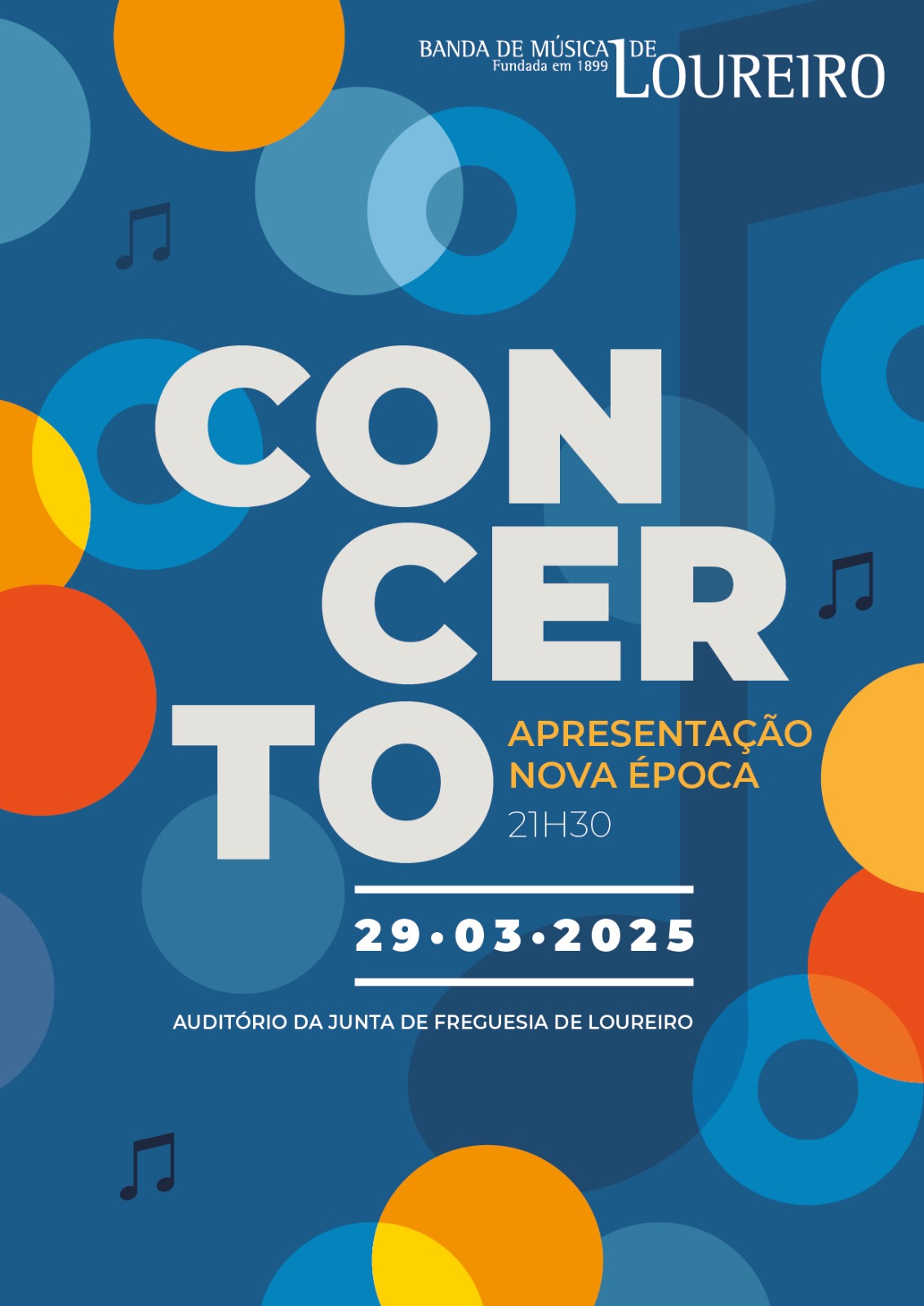 Concerto de apresentação da nova época 