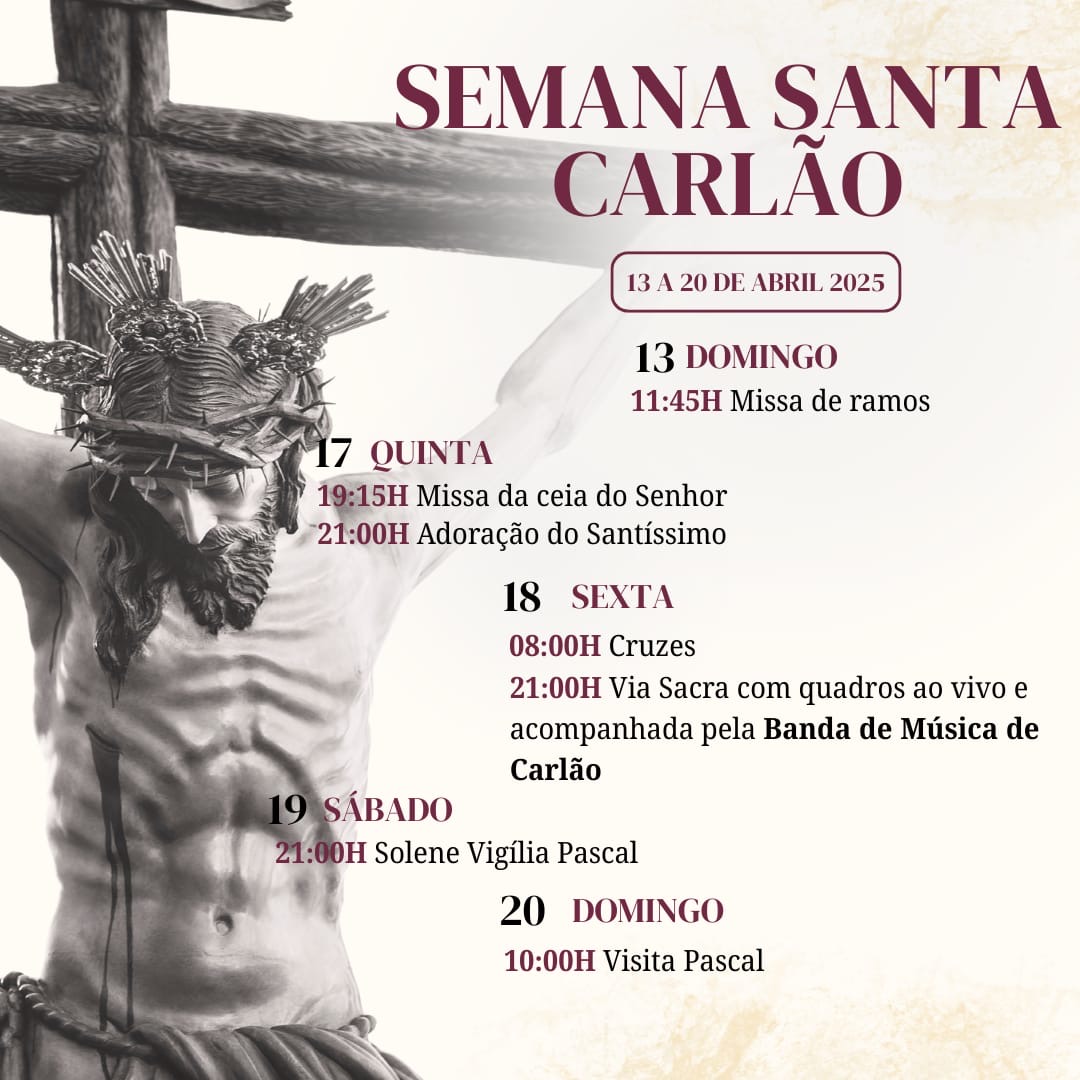 Semana Santa Carlão - Via sacra 