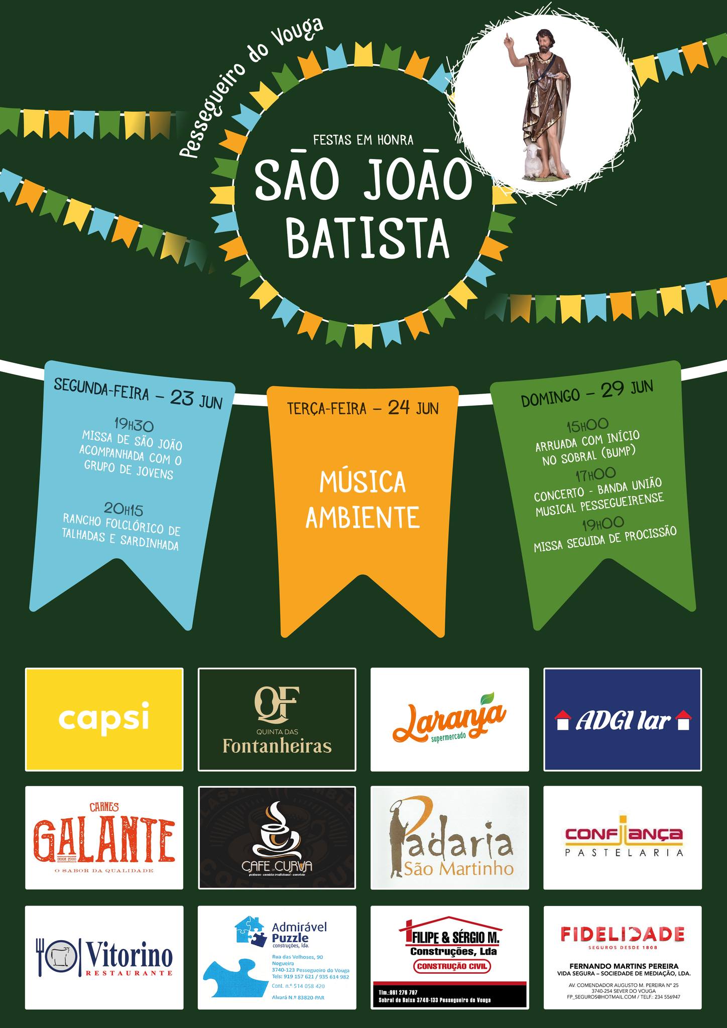 Festa São João Batista em Cristelo