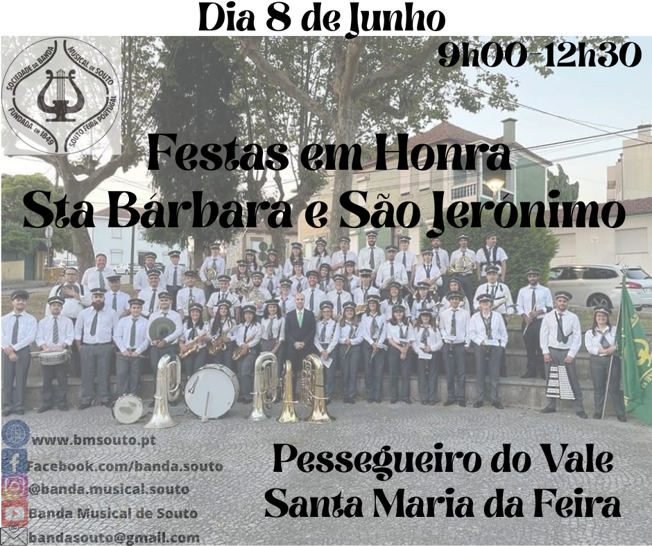 Santa Bárbara e São Jerónimo 