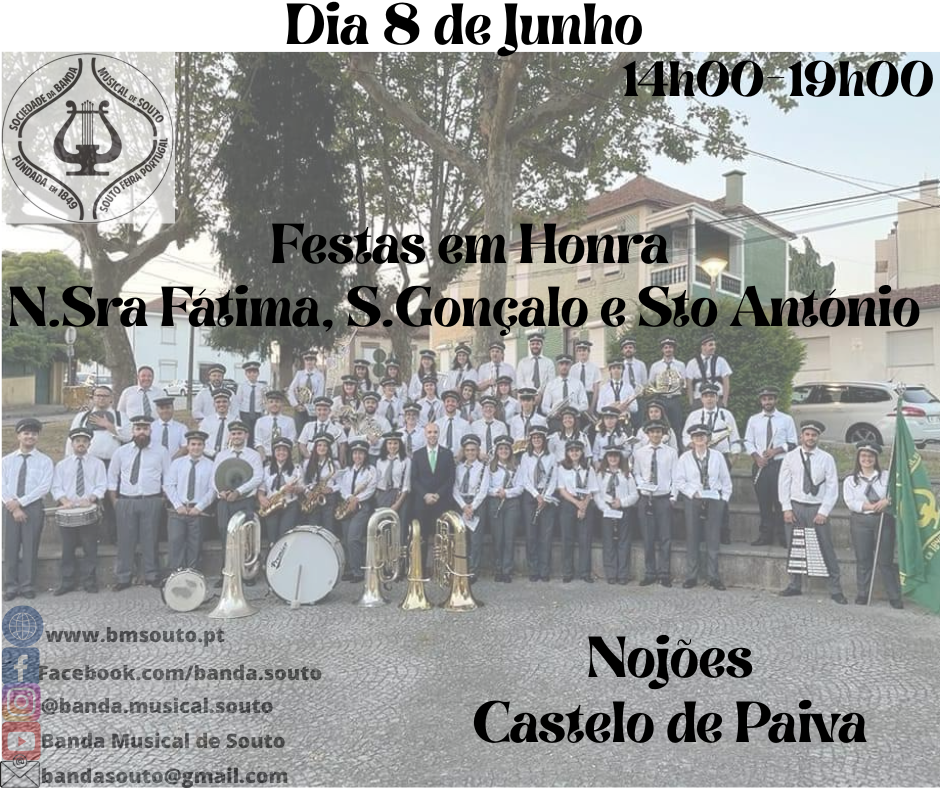 Nossa Sra Fatima, São Gonçalo e Santo António 