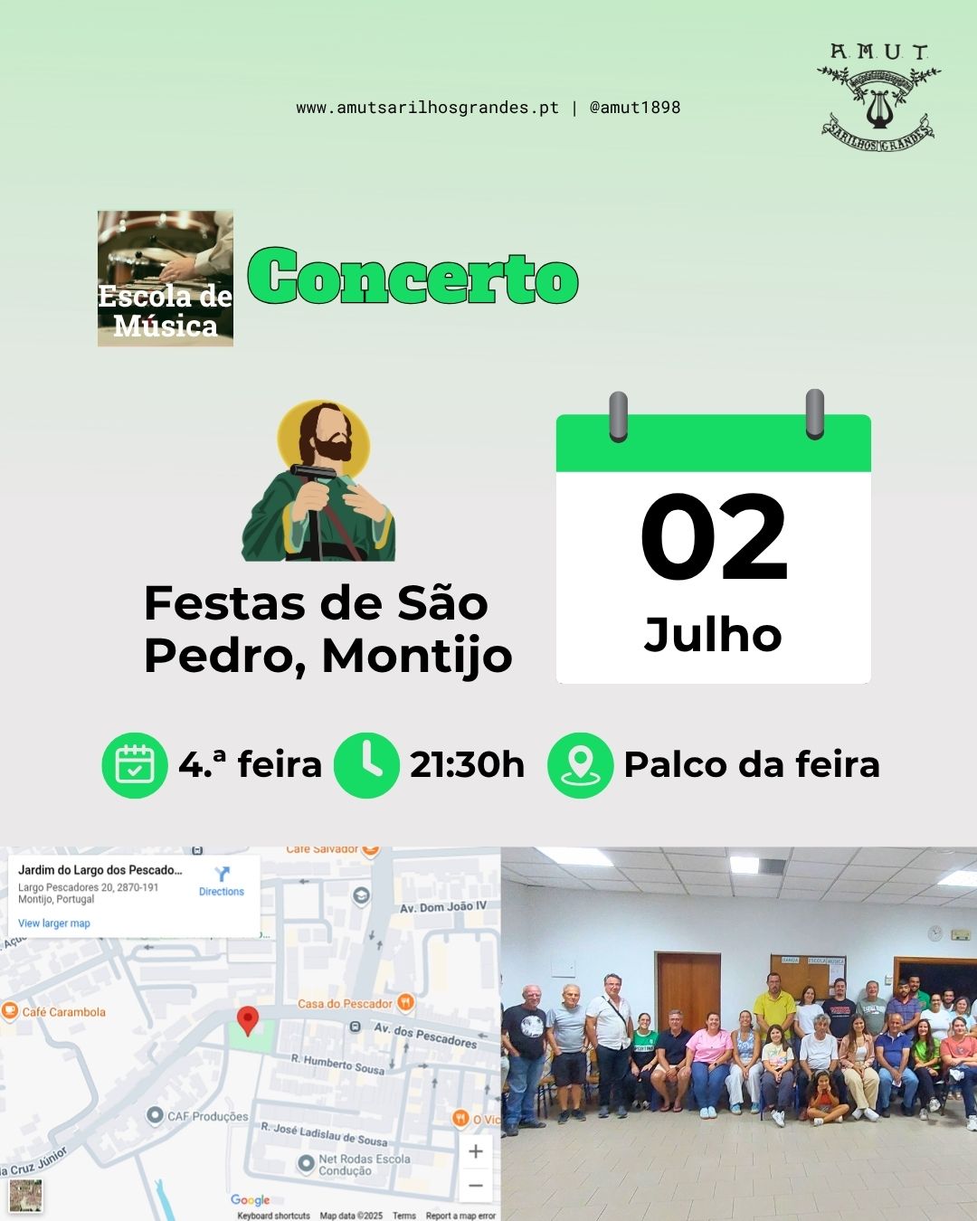 Concerto da Escola de Música da AMUT