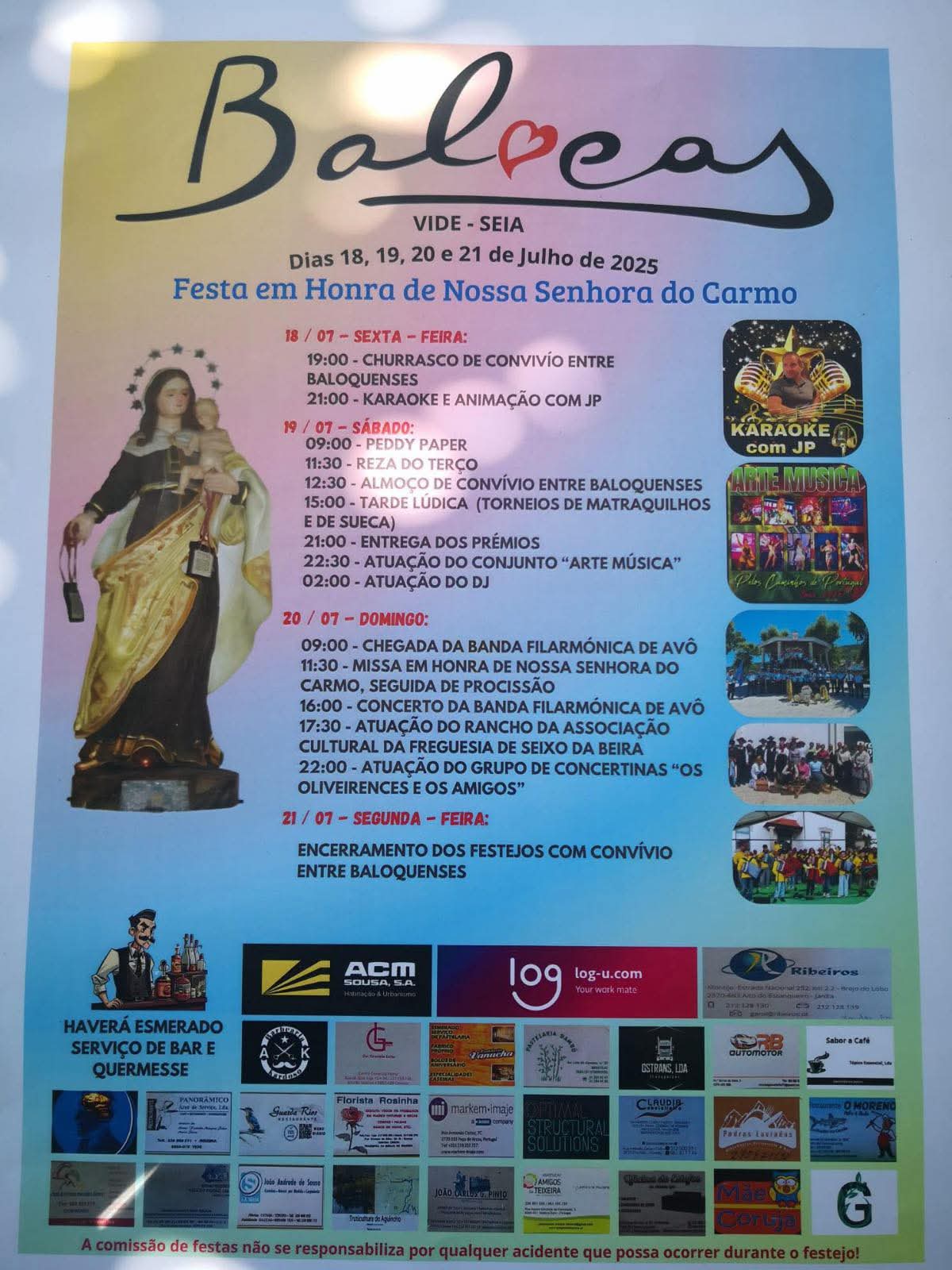 Festa em Honra de Nossa Senhora do Carmo