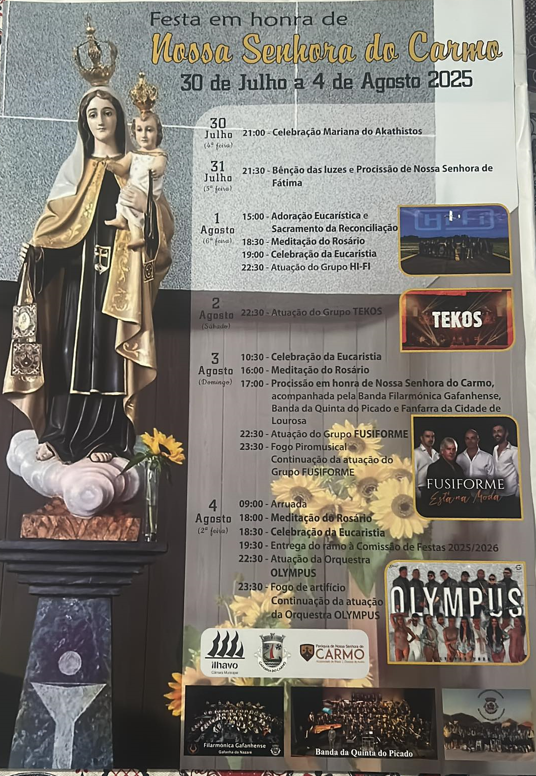 Nossª Senhorª do Carmo