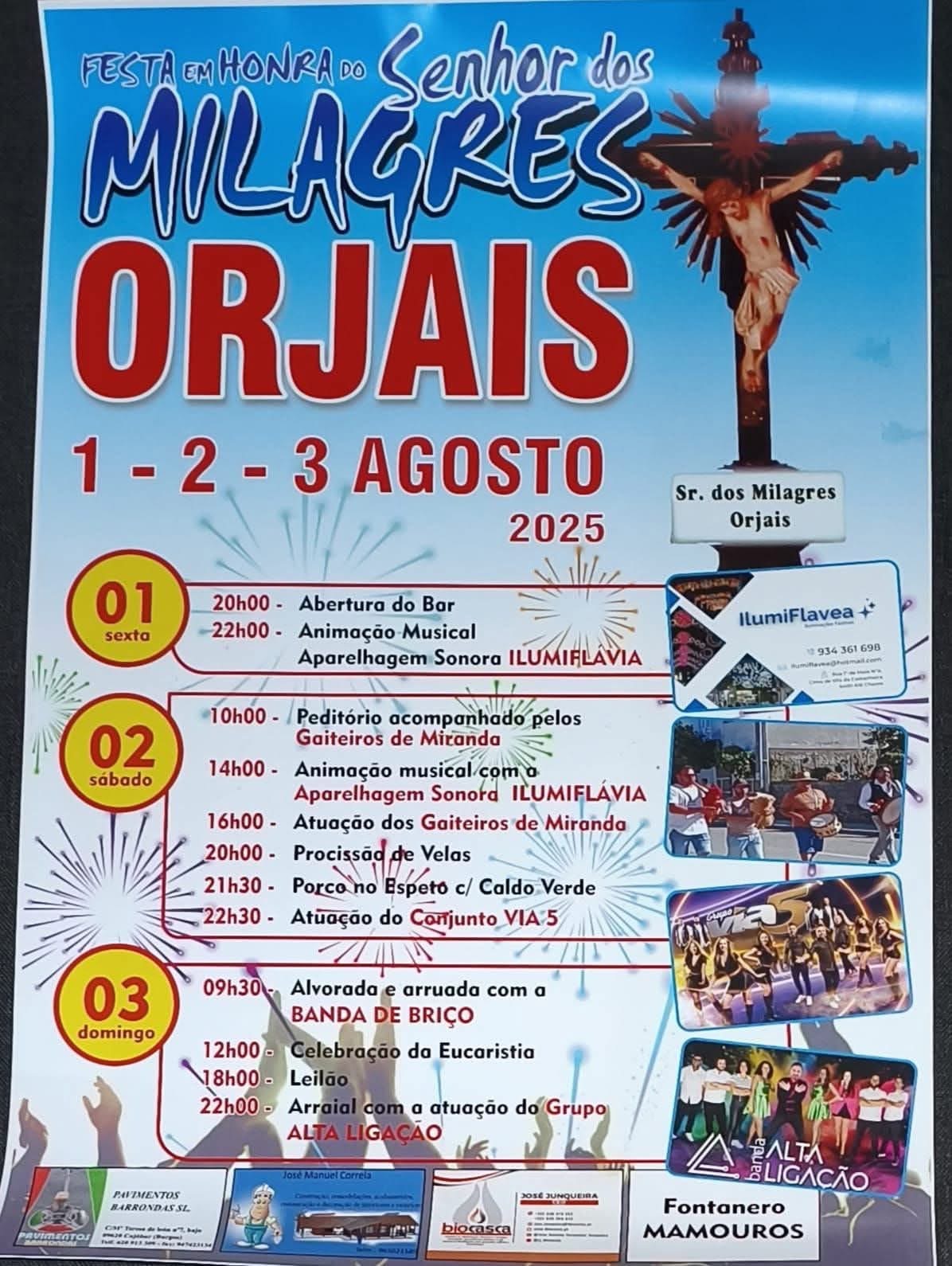 Festa em Honra do Sr. Dos Milagres