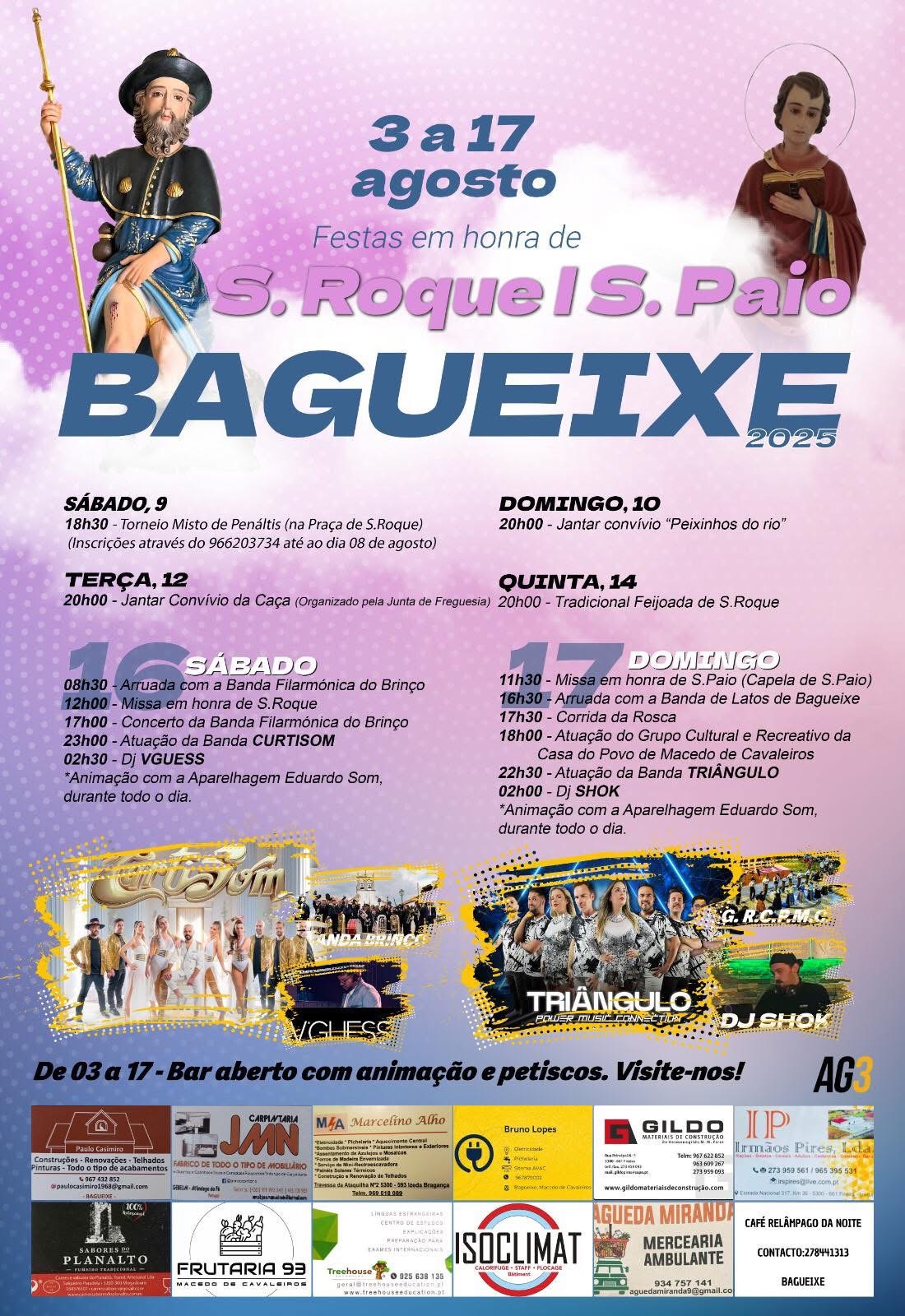 Festa em Honra de S. Roque e S. Paio 
