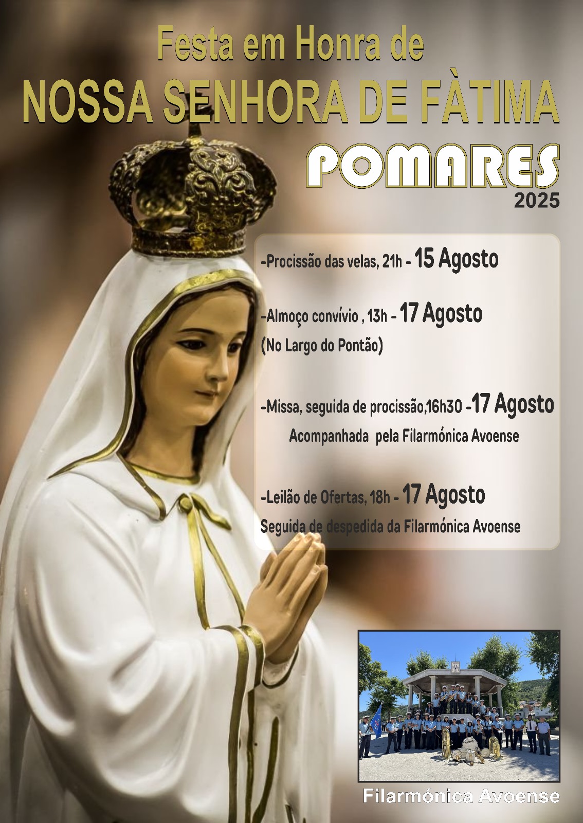 Festa em Honra de Nossa Senhora de Fátima