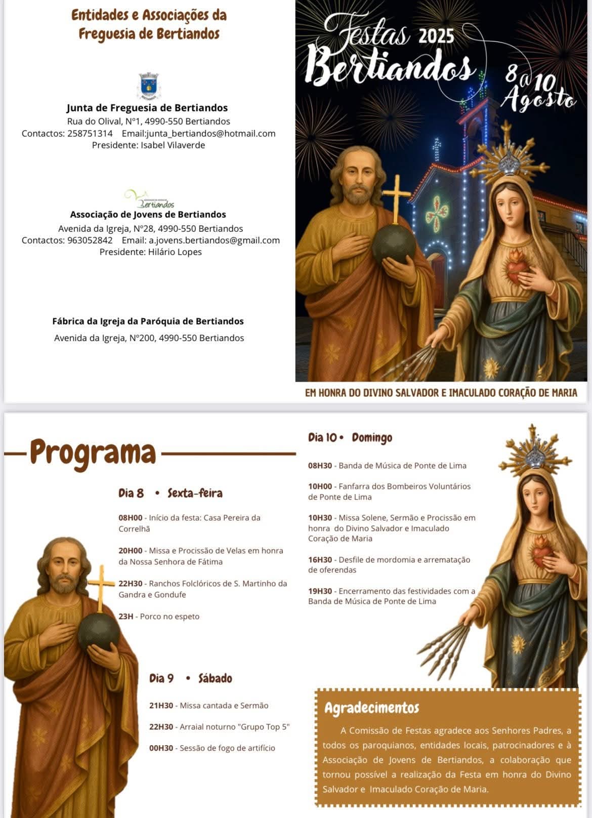 Festas de Bertiandos 
