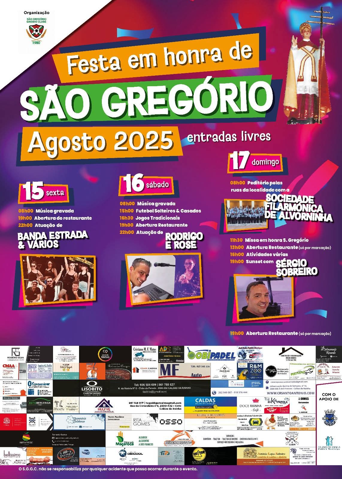 Festa em Honra de São Gregorio 