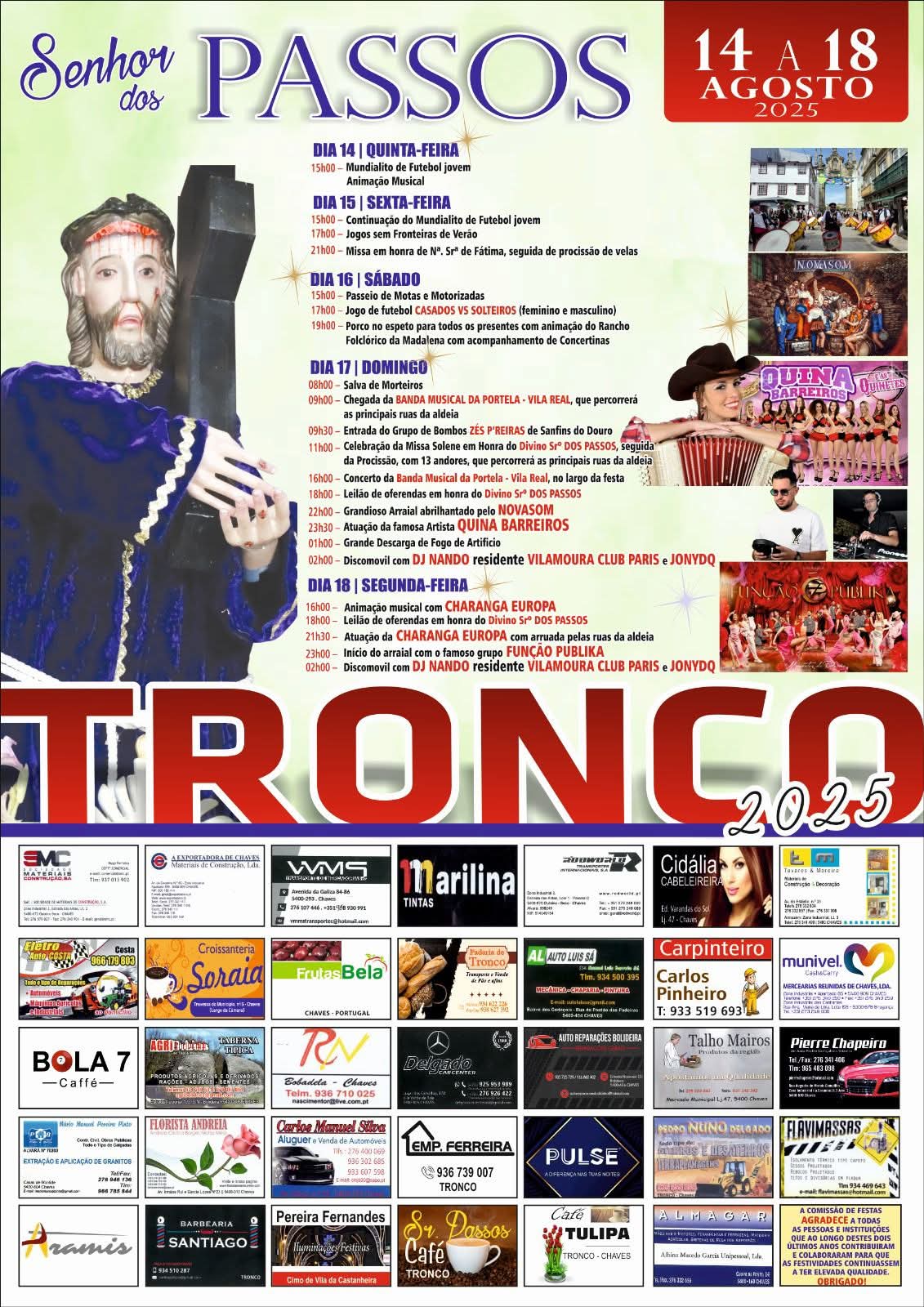 Festa em honra do Sr. Dos Passos 