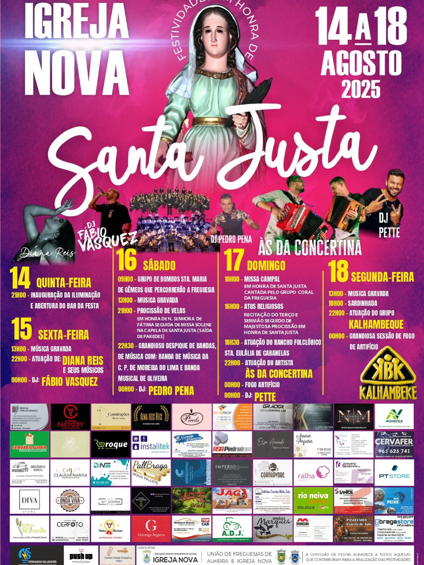 Festividade em Honra de Santa Justa