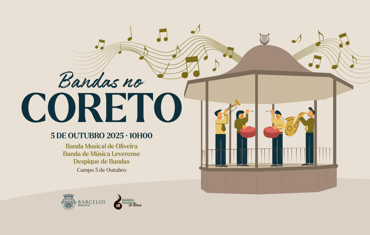 Bandas no Coreto