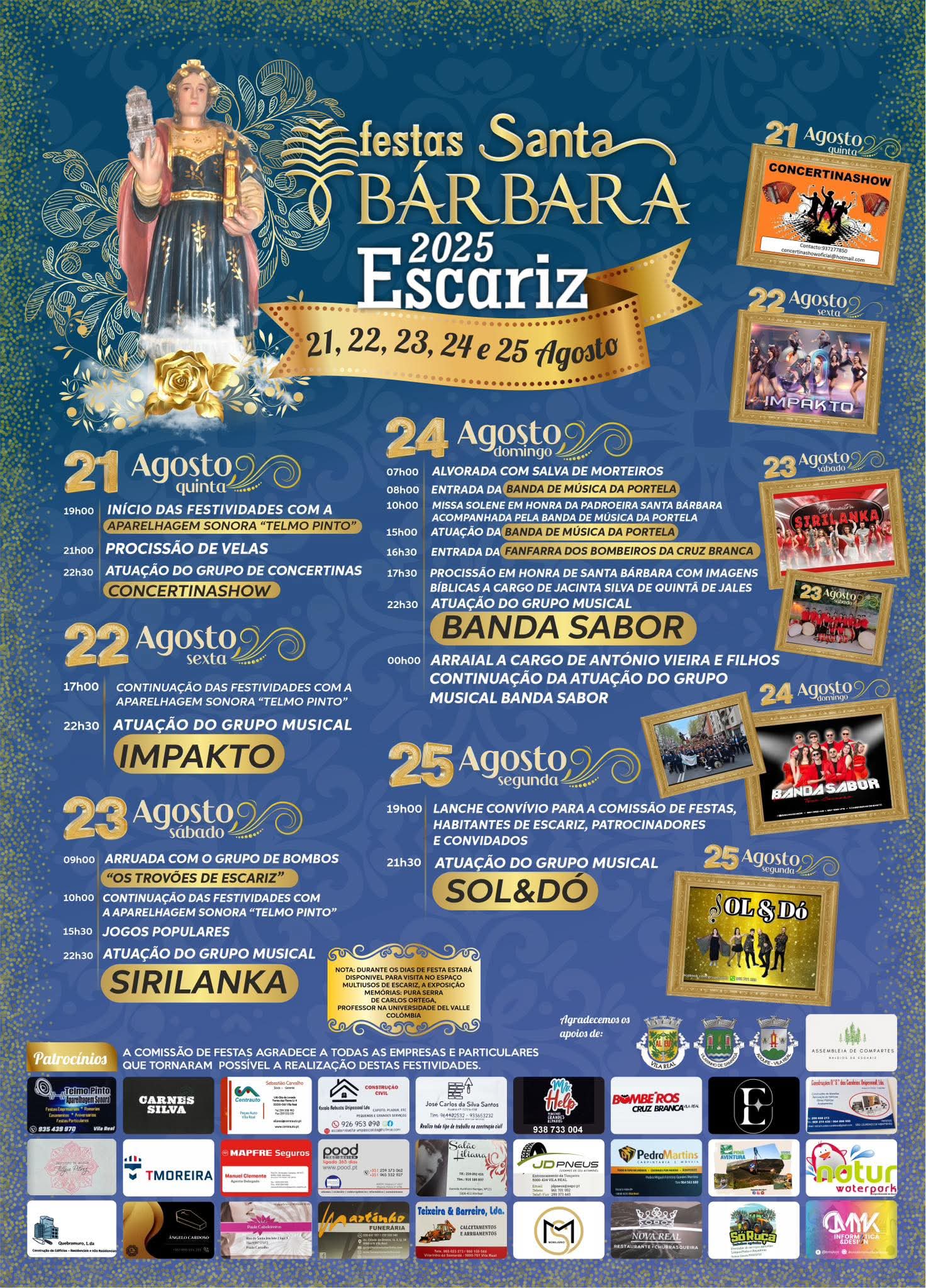 Festa em honra de St.Bárbara