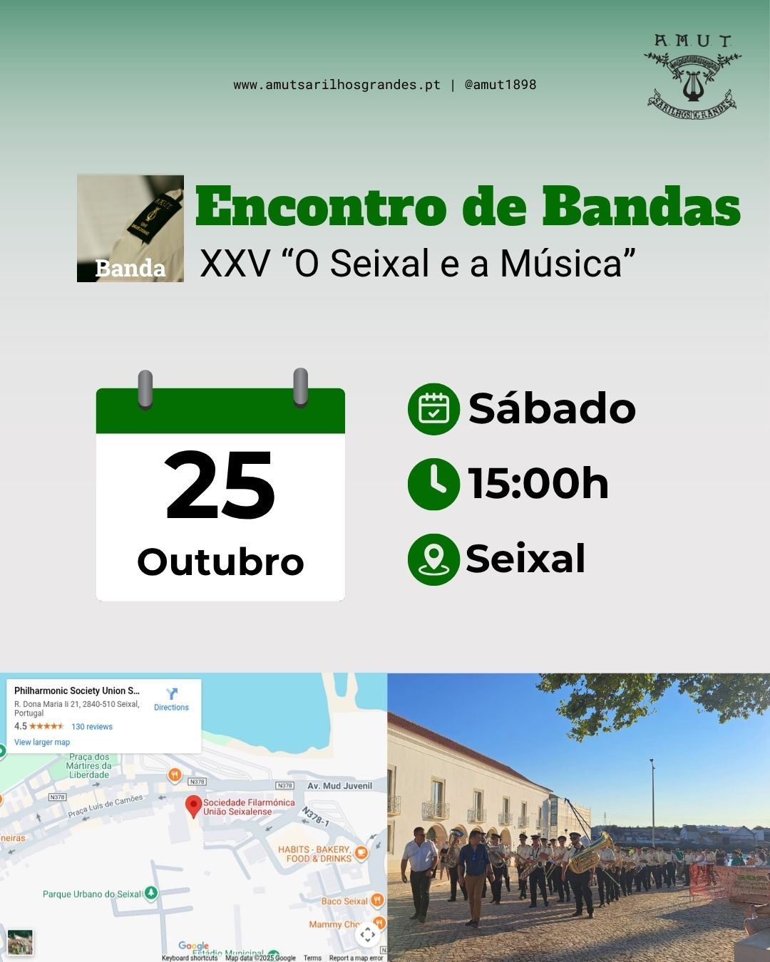 XXV Encontro de Bandas "O Seixal e a Música"