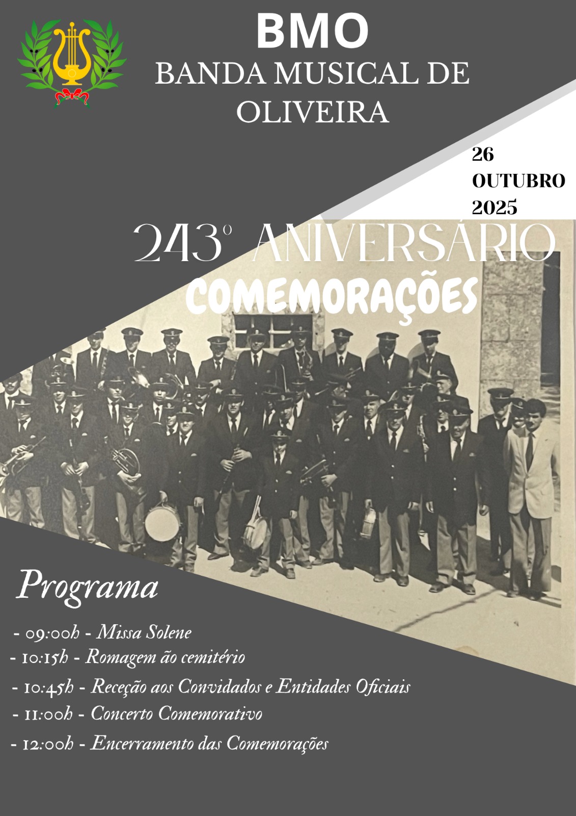 Comemorações dos 243 Anos