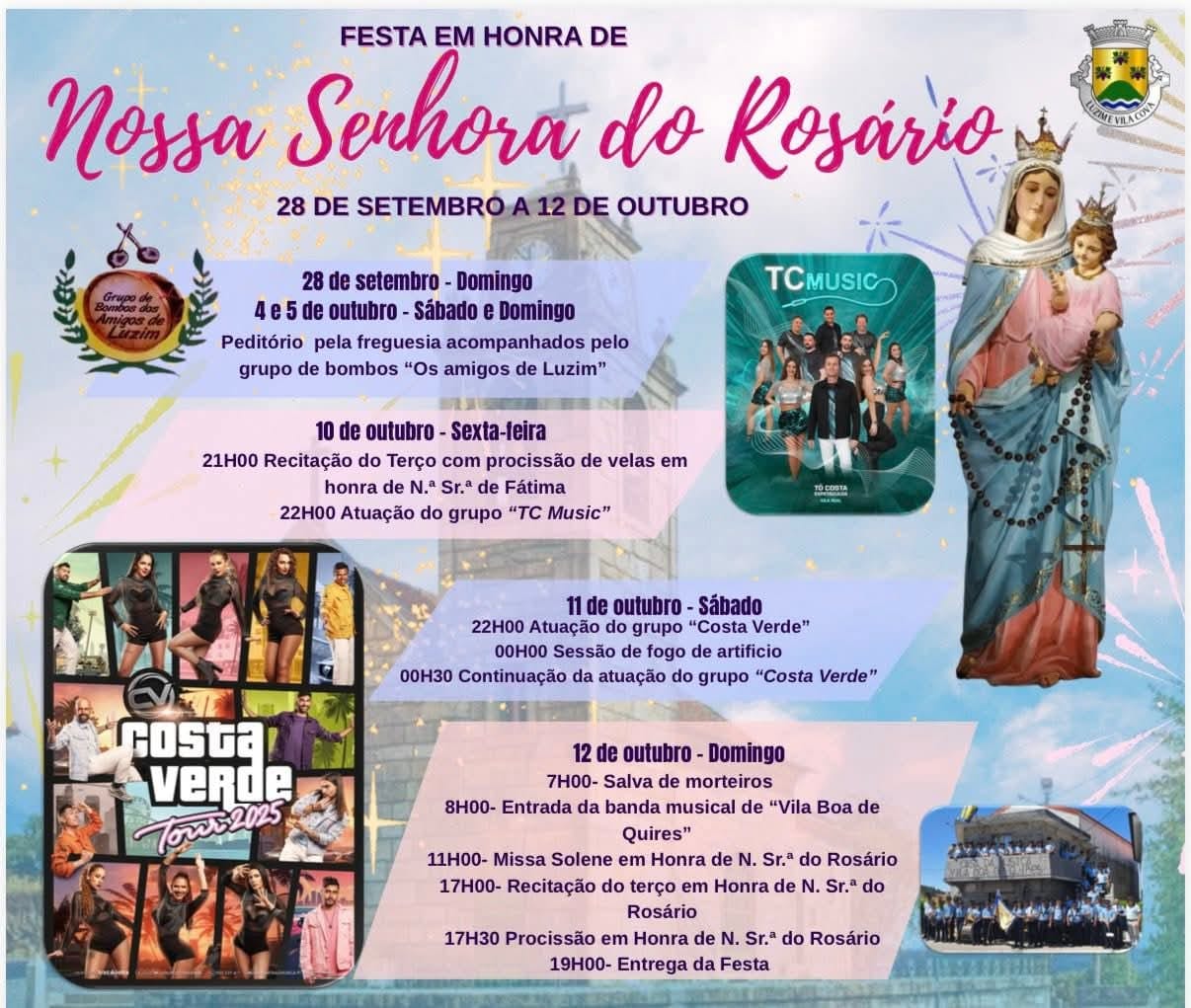 Festas em Honra de Nossa Senhora do Rosário 