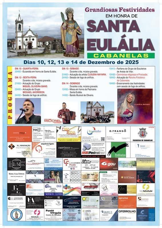 Festividades em Honra de Santa Eulália