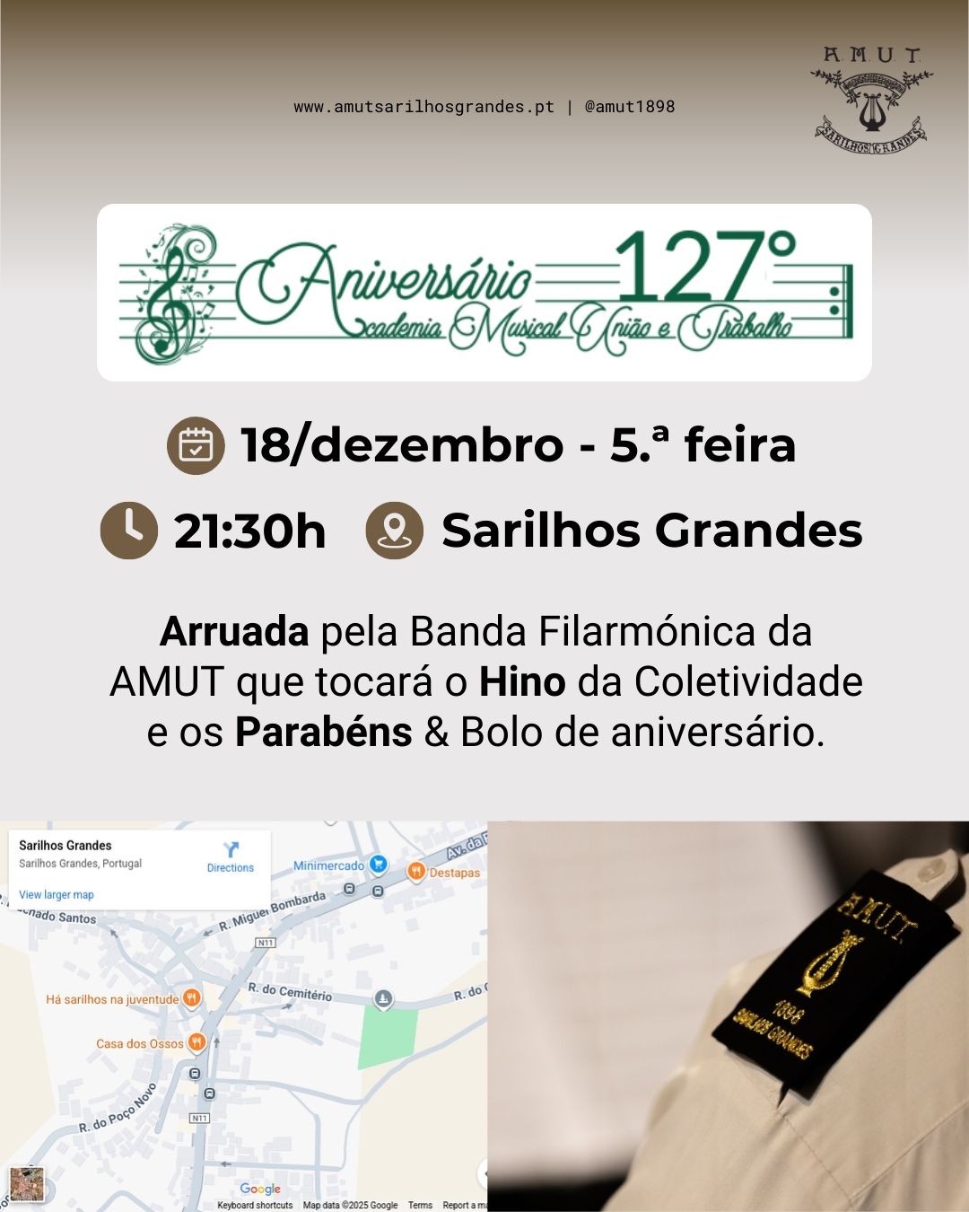 Arruada - Comemorações do 127.º aniversário