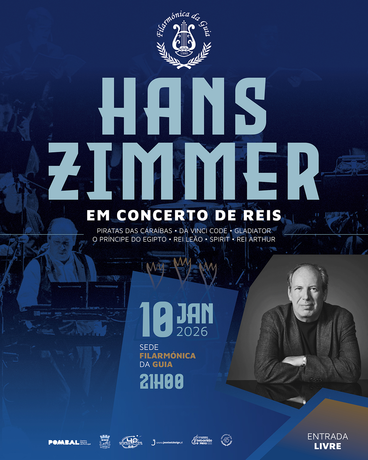 Hans Zimmer em Concerto de Reis