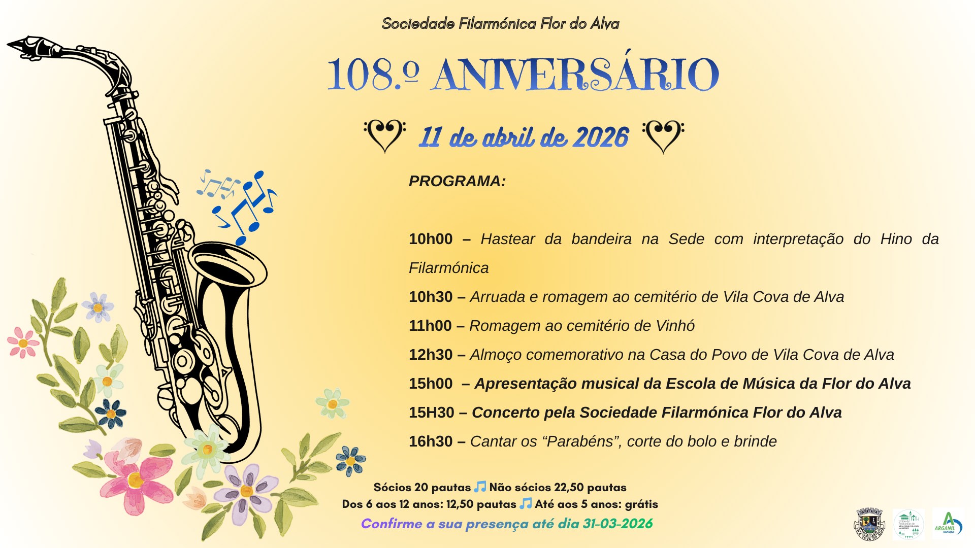 108. Aniversário