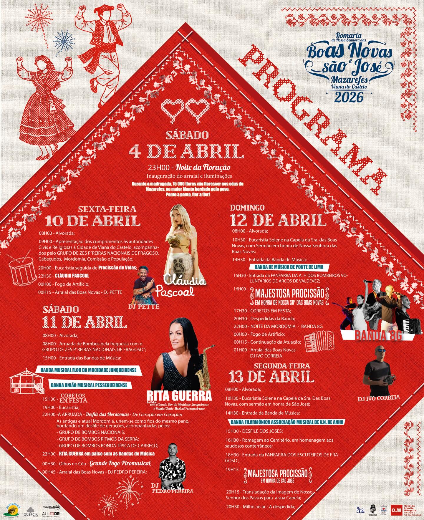 Festa Boas Novas e São José + Concerto Rita Guerra