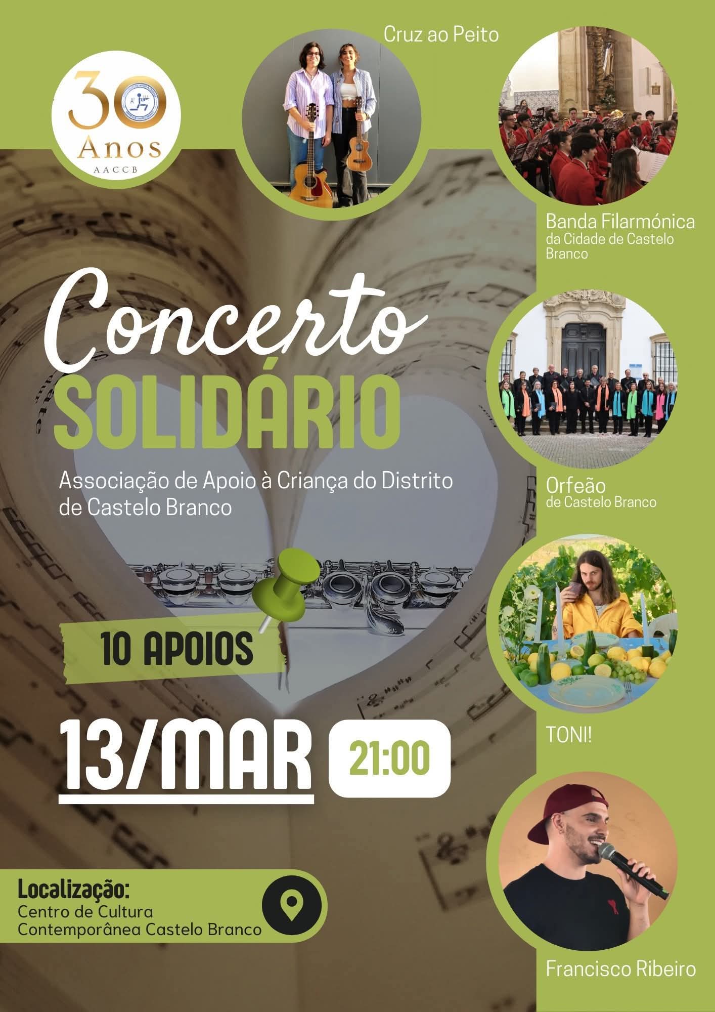 Festival solidario de Apoio Associação de Apoio à Criança 
