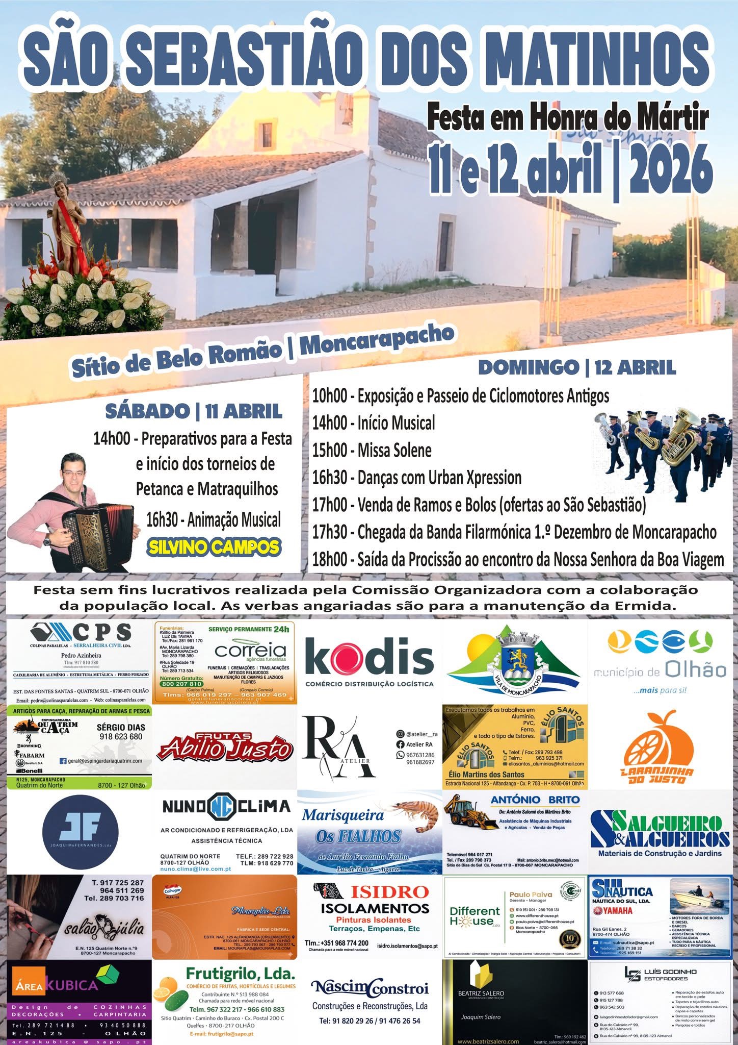 Procissão em honra de São Sebastião dos Matinhos