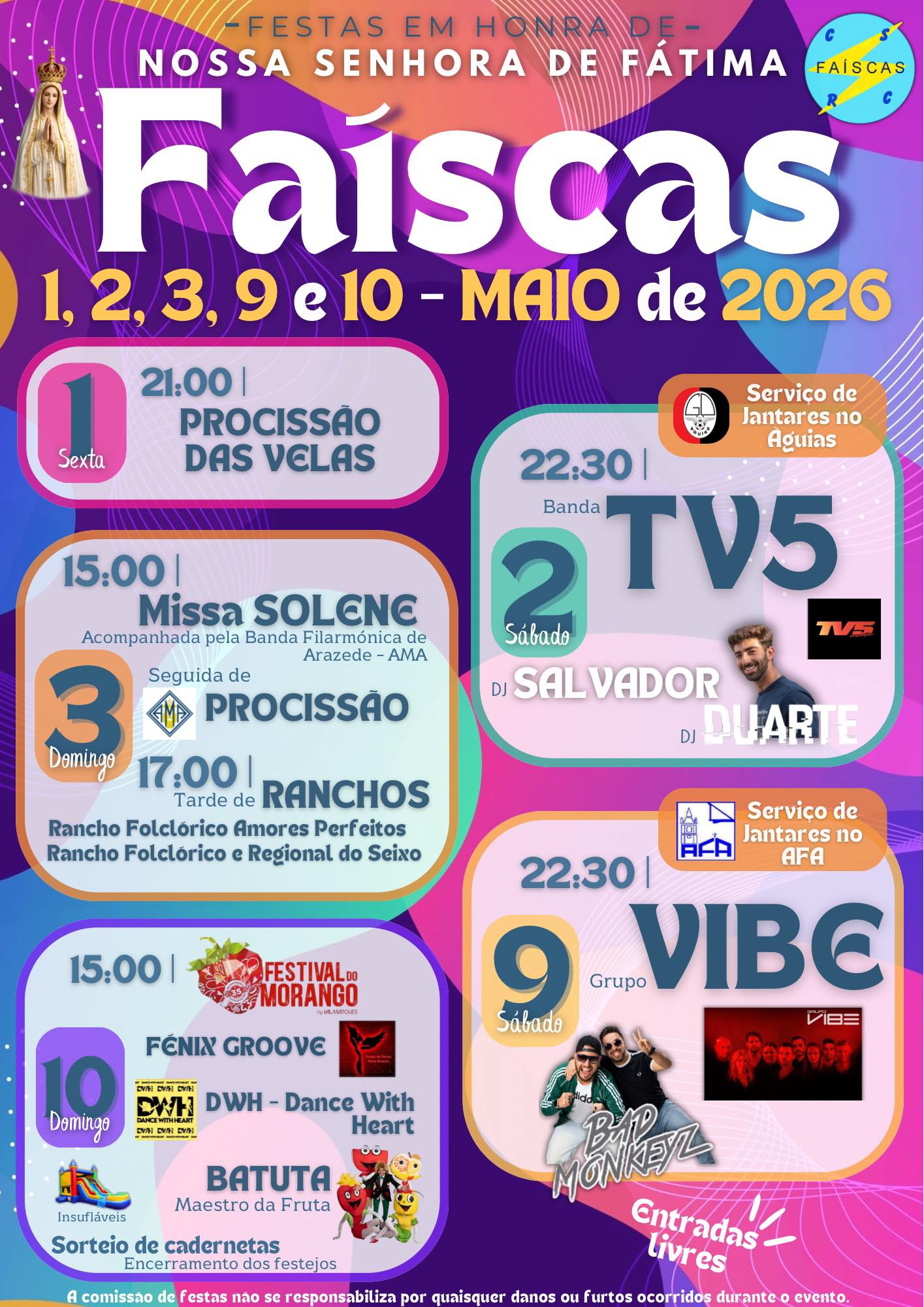 Festas em Honra de Nossa Senhora de Fátima