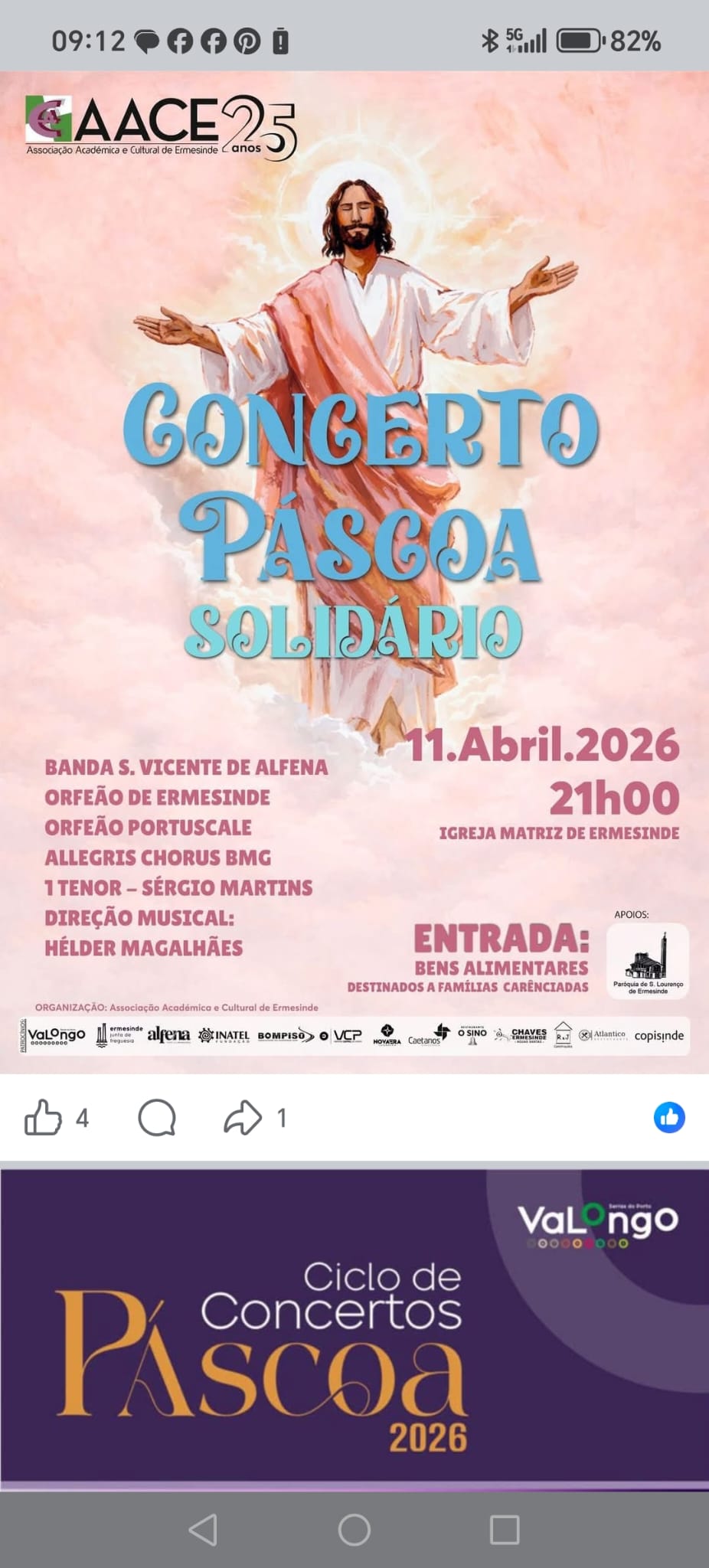 Aleluia! Sons da Vida! - Concerto de Páscoa