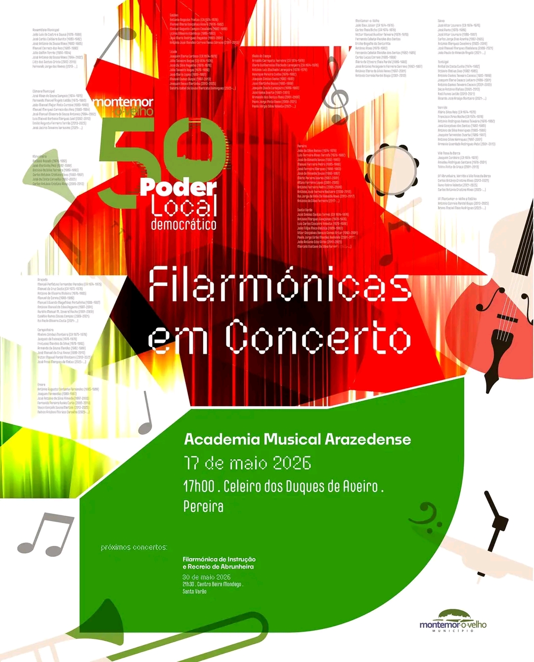 Concerto do 25 de Abril- 50 anos de poder local democrático
