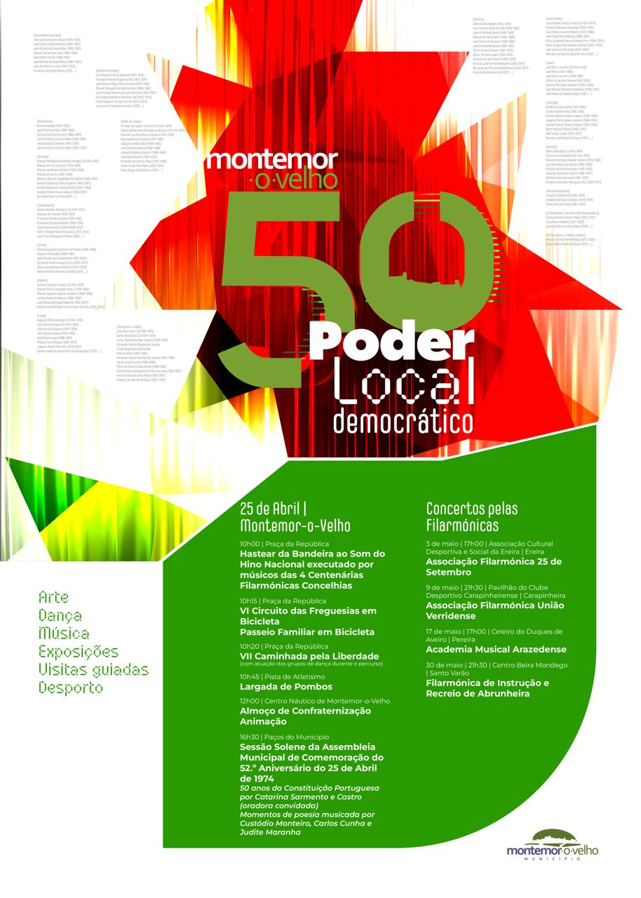 Concerto do 25 de Abril- 50 anos de poder local democrático