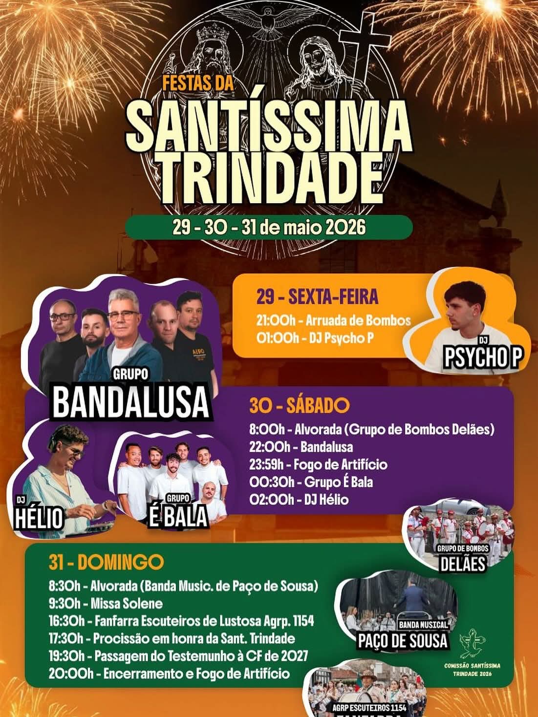 Festa Santíssima Trindade Meixomil