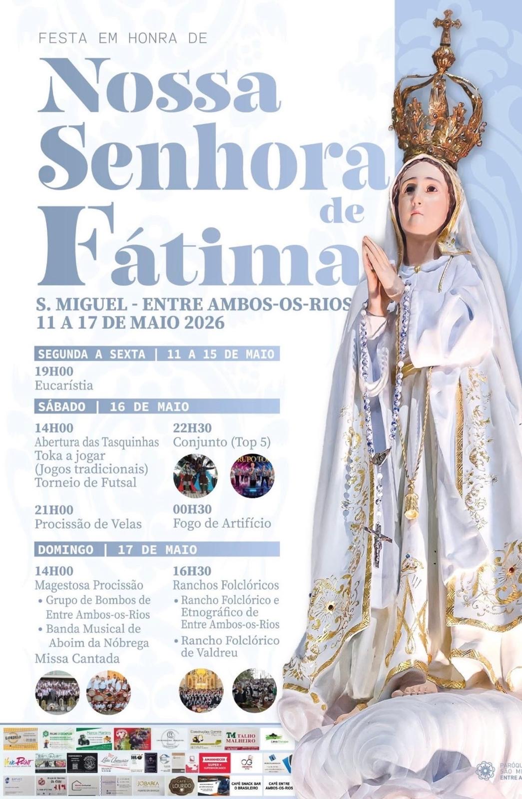 Festividades em Honra de Nossa Senhora de Fátima