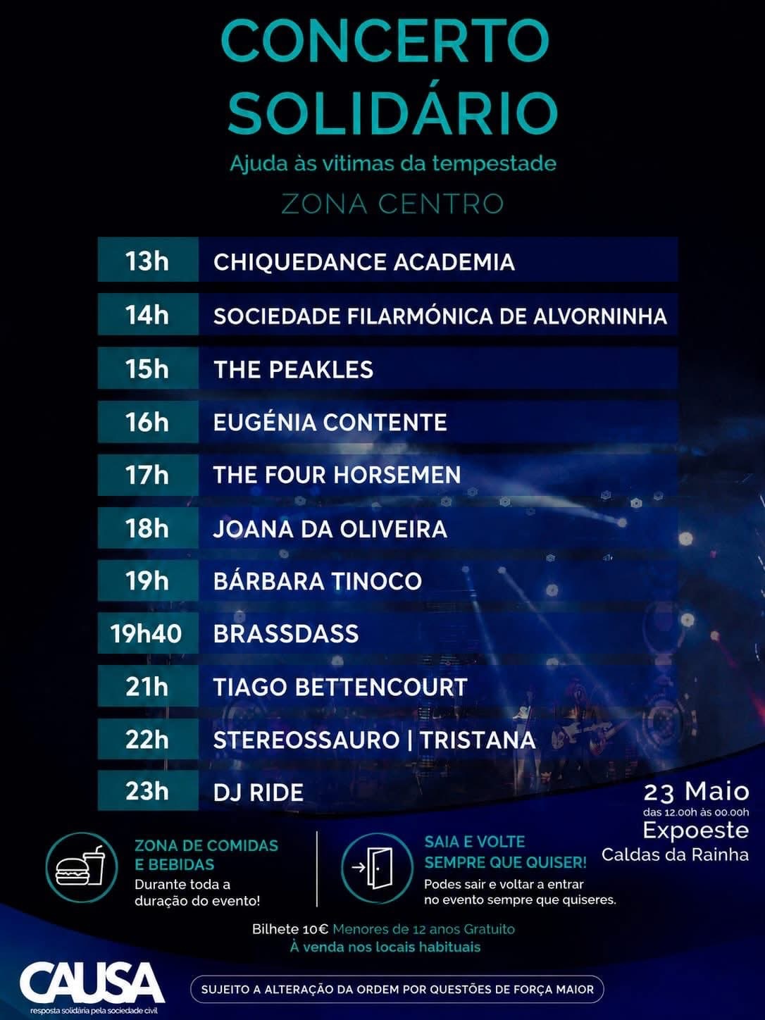 CAUSA - CONCERTO SOLIDÁRIO 