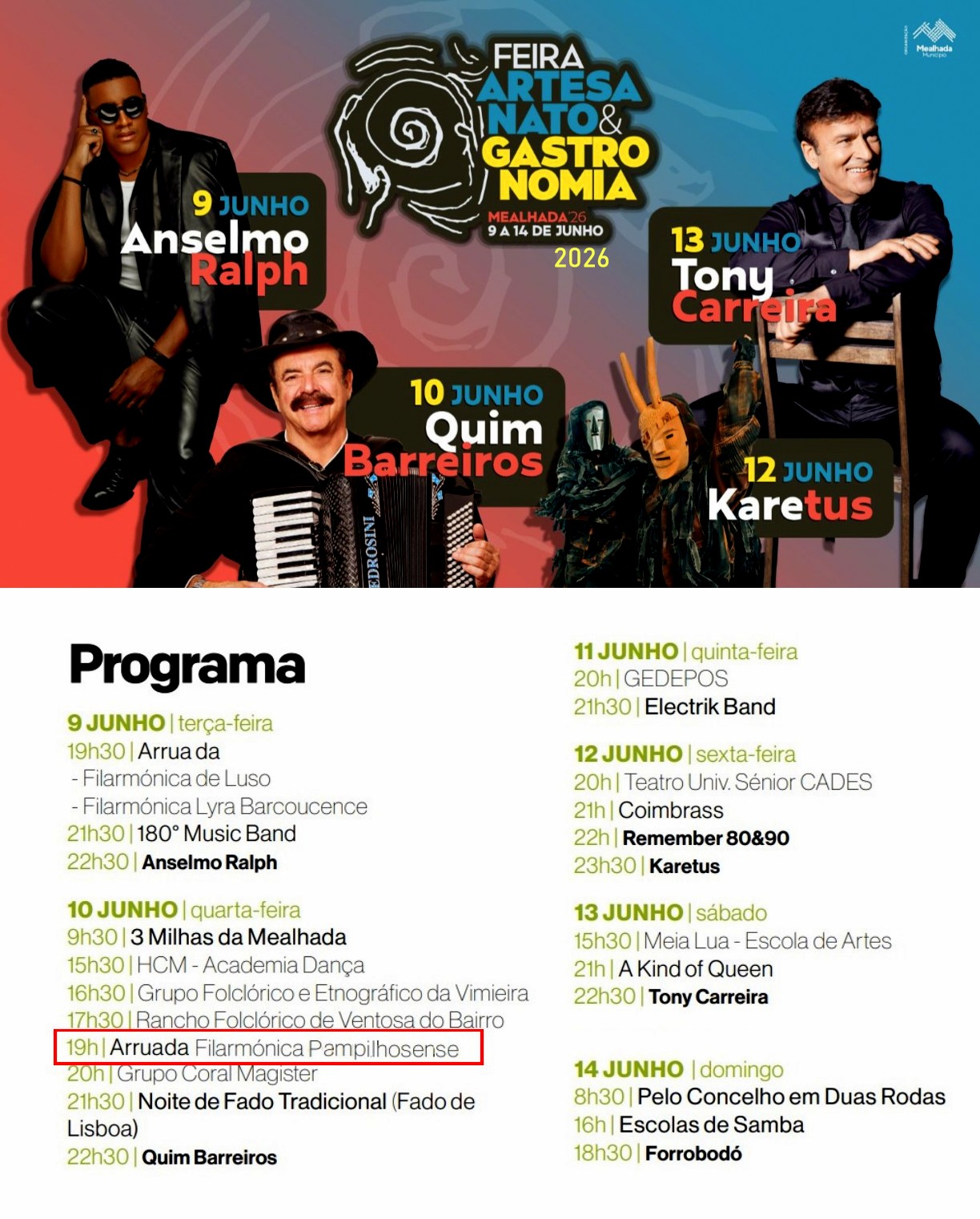 Feira de Artesanato e Gastronomia Mealhada